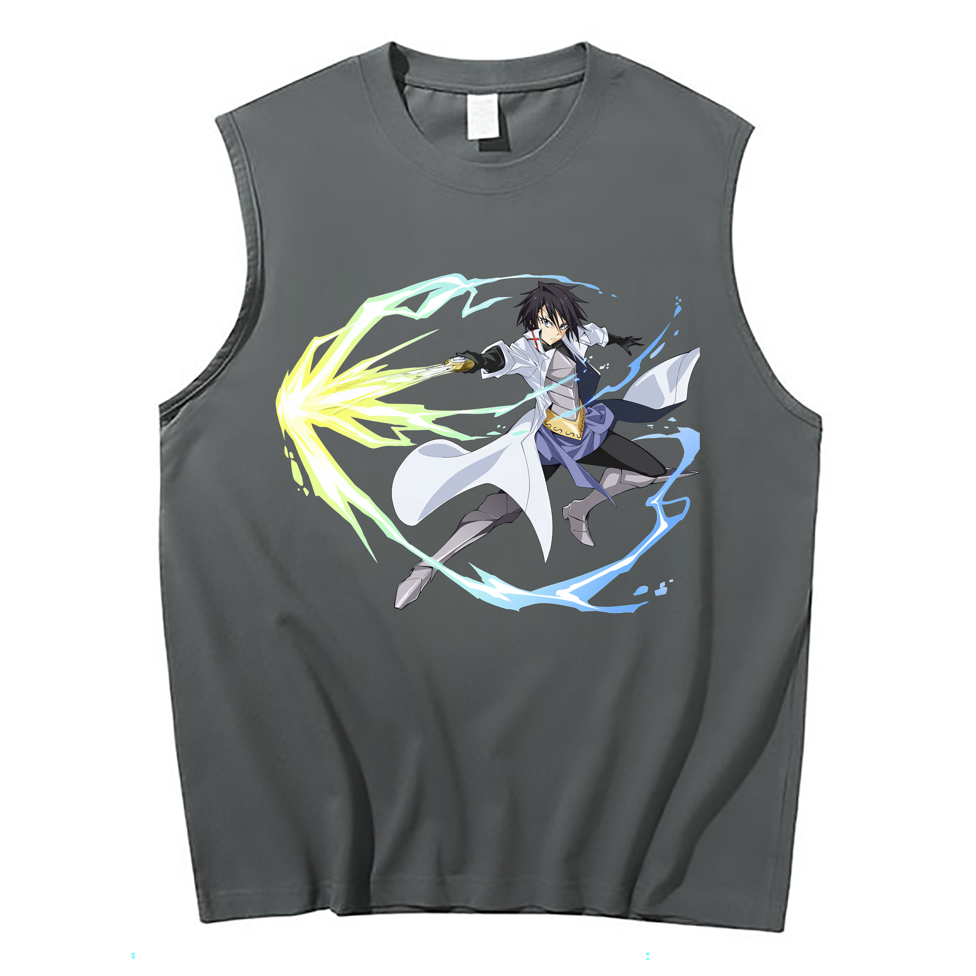 （画像用） 転スラ Regarding Reincarnated to Slime コットン100％タンクトップ（フロントプリント）